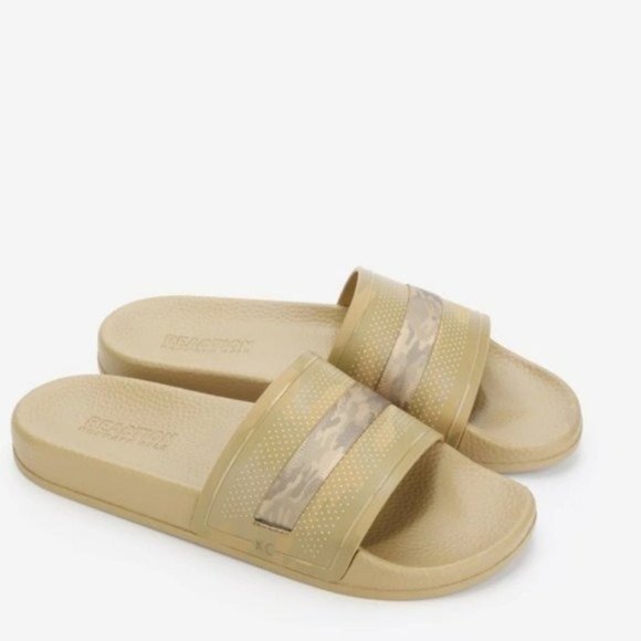 Reaction Kenneth Cole | Screen Mixed Slide Sandal in Desert Camo, Size: 10 - Picture 1 of 7